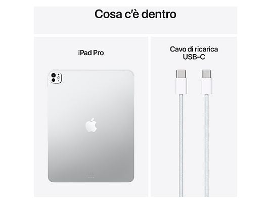 IPAD PRO 13" M5 WIFI/WIFI+CELLULAR 256GB/512GB/1TB/2TB VETRO STANDARD