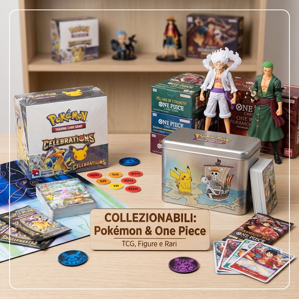 Collezionabili: Pokémon & One Piece | Carte TCG, Figure e Rarità