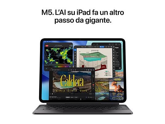 IPAD PRO 13" M5 WIFI/WIFI+CELLULAR 256GB/512GB/1TB/2TB VETRO STANDARD