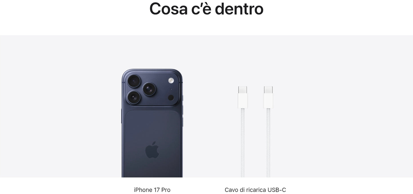 IPHONE 17 PRO 5G 6,3" DUAL SIM