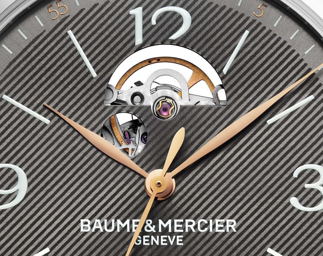 BAUME & MERCIER Mod. CLASSIMA SPECIAL EDITION - Open Balance + Extra strap - MOA10718