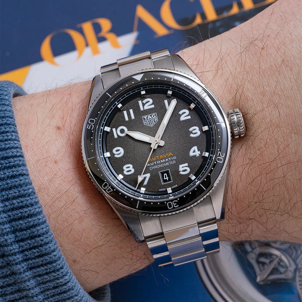TAG HEUER
WBE5114.EB0173 - TAG HEUER Mod. AUTAVIA Special Packaging 2 Straps