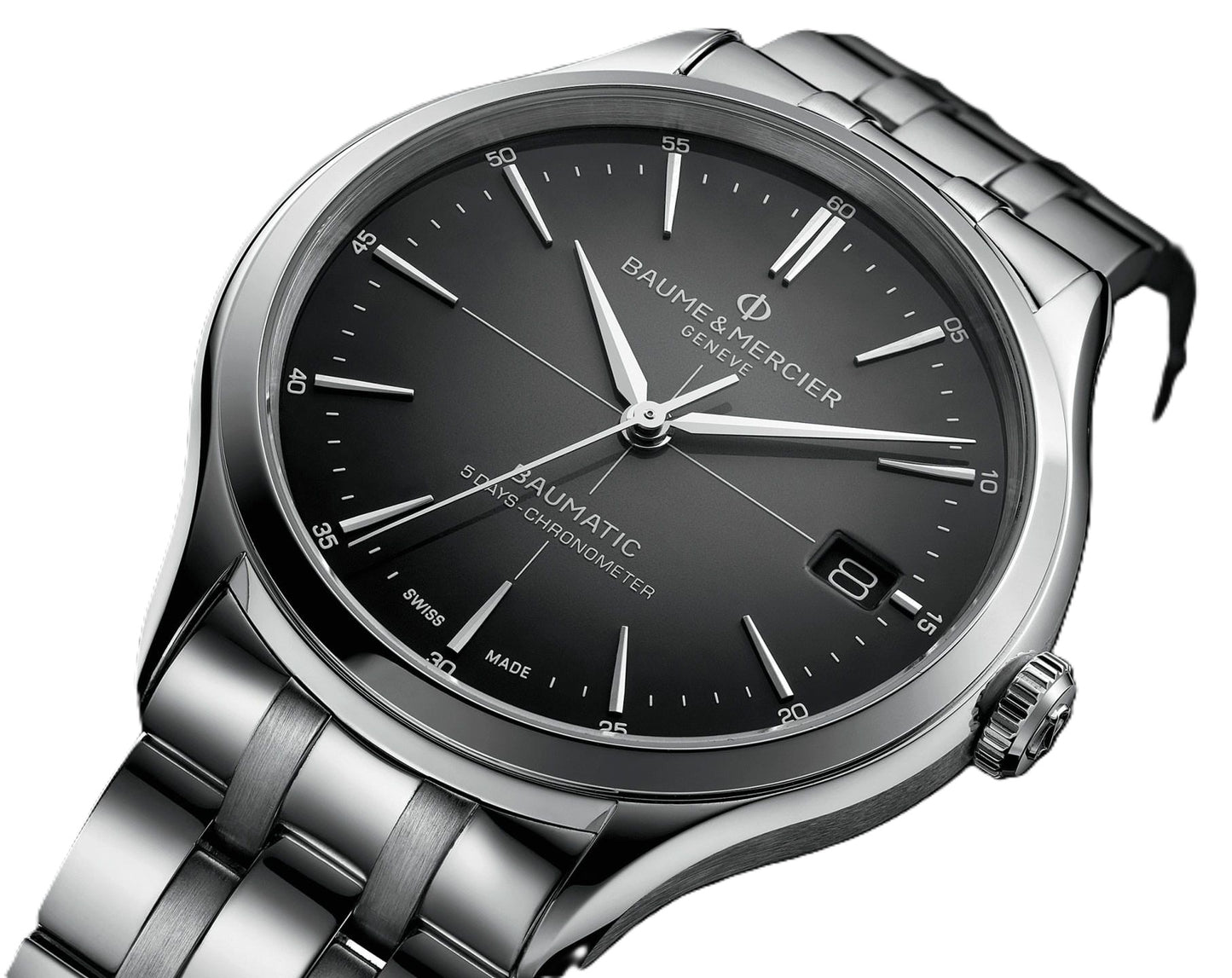 MOA10551
BAUME & MERCIER Mod. CLIFTON BAUMATIC - COSC (Contrôle Officiel Suisse des Chronomètres)