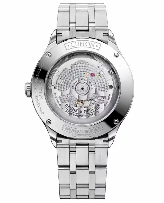 MOA10551
BAUME & MERCIER Mod. CLIFTON BAUMATIC - COSC (Contrôle Officiel Suisse des Chronomètres)